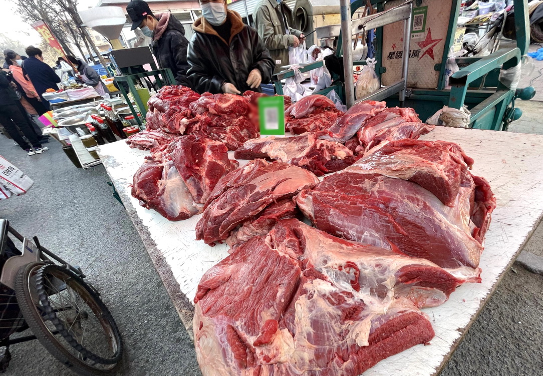 带大家看看东北早市物价多便宜,看东北早市物价冬天囤菜