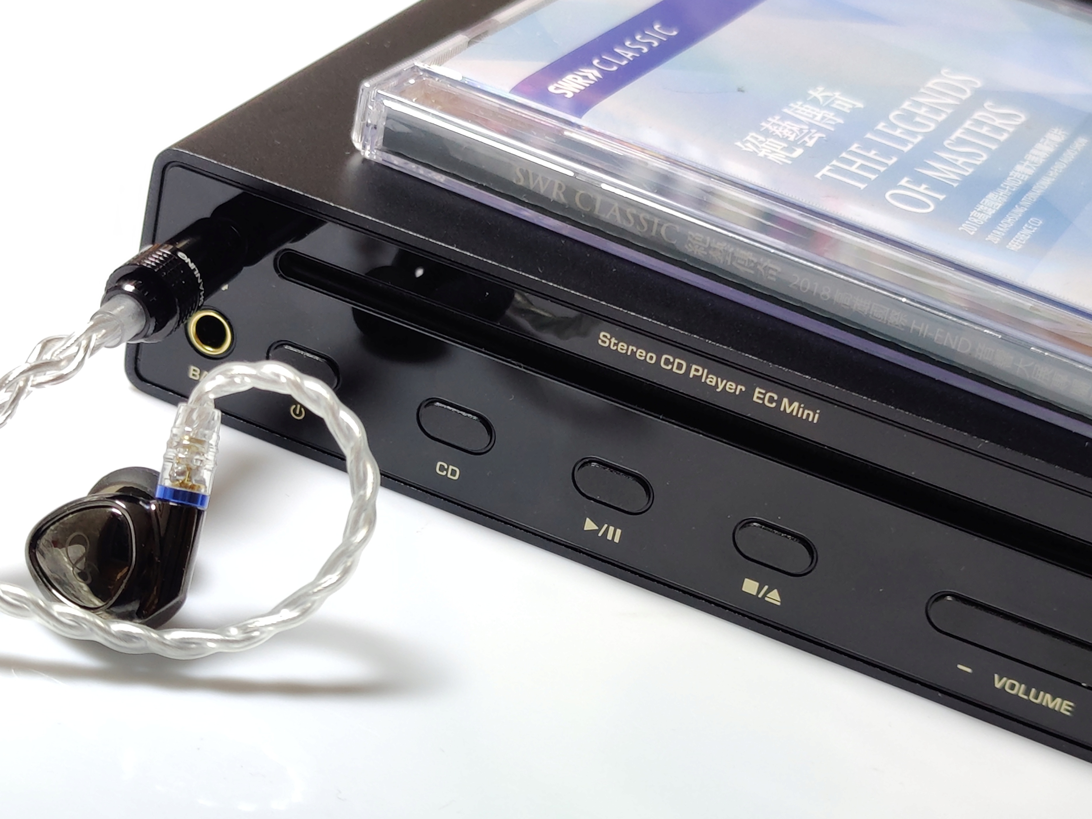 一机走遍天下山灵ECMini便携CD桌面HiFi一体机器材搭配听感分享