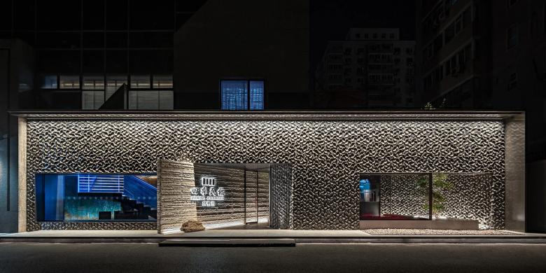 西城创意餐馆设计风格,新型餐馆造型设计