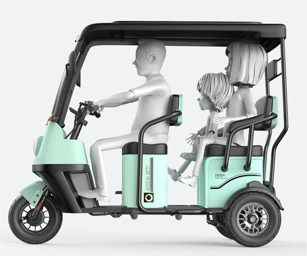 2款接娃小三轮自带雨棚不怕查车,陕西省内名牌燃油小三轮带雨棚车