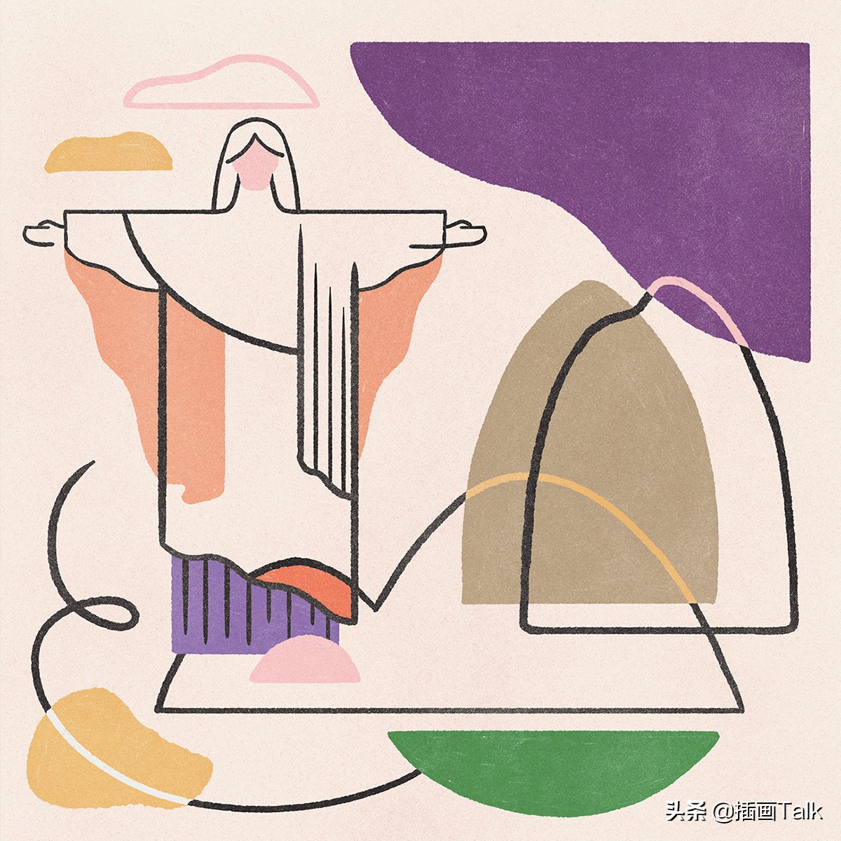 巴西插画师泰拳,巴西插画师jaza动物插画系列