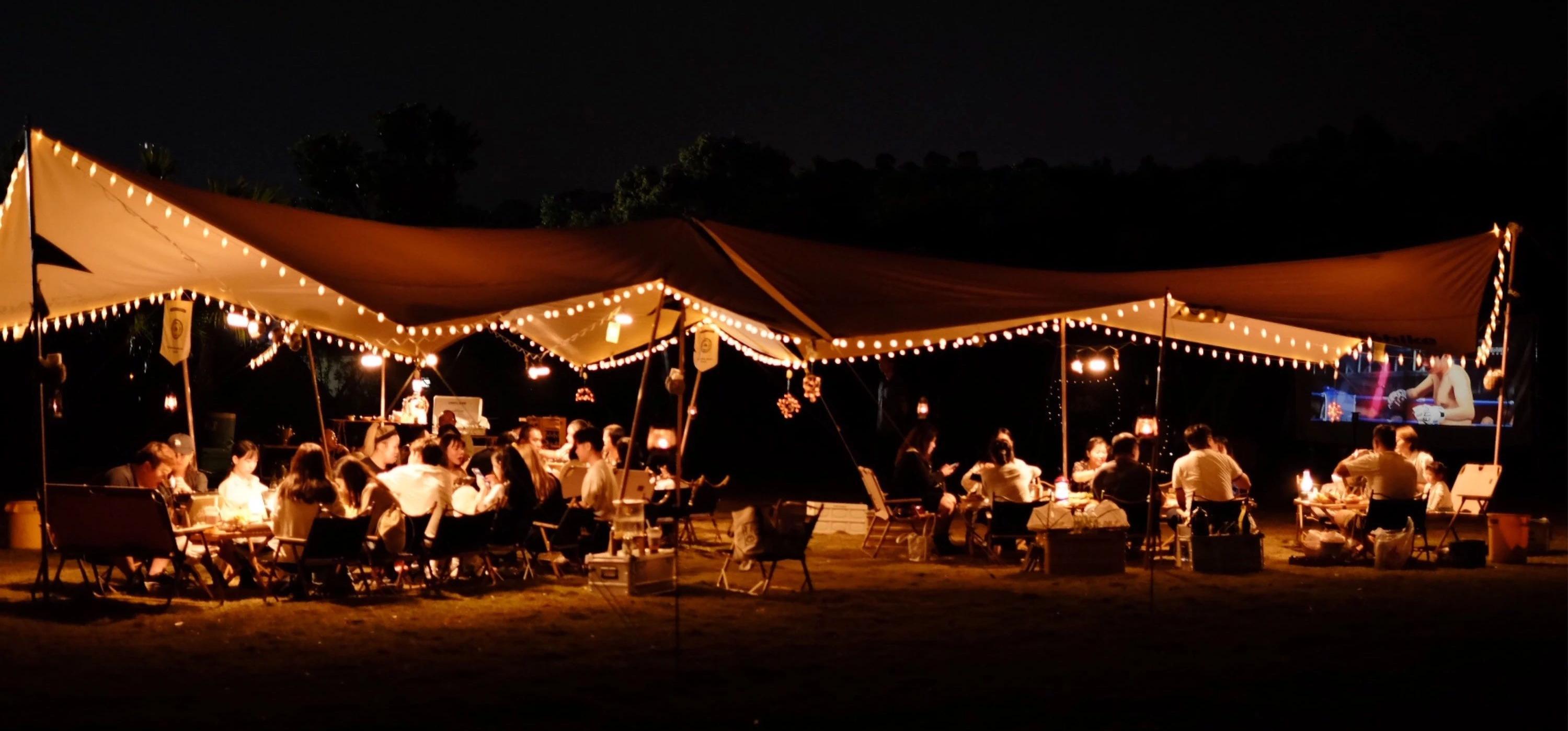淡季露营营地怎么盈利,轻奢野奢露营营地前景