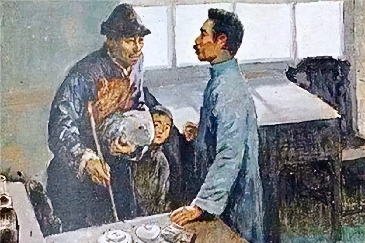 鲁迅30年后见闰土真实故事,鲁迅的少年玩伴闰土晚年生活