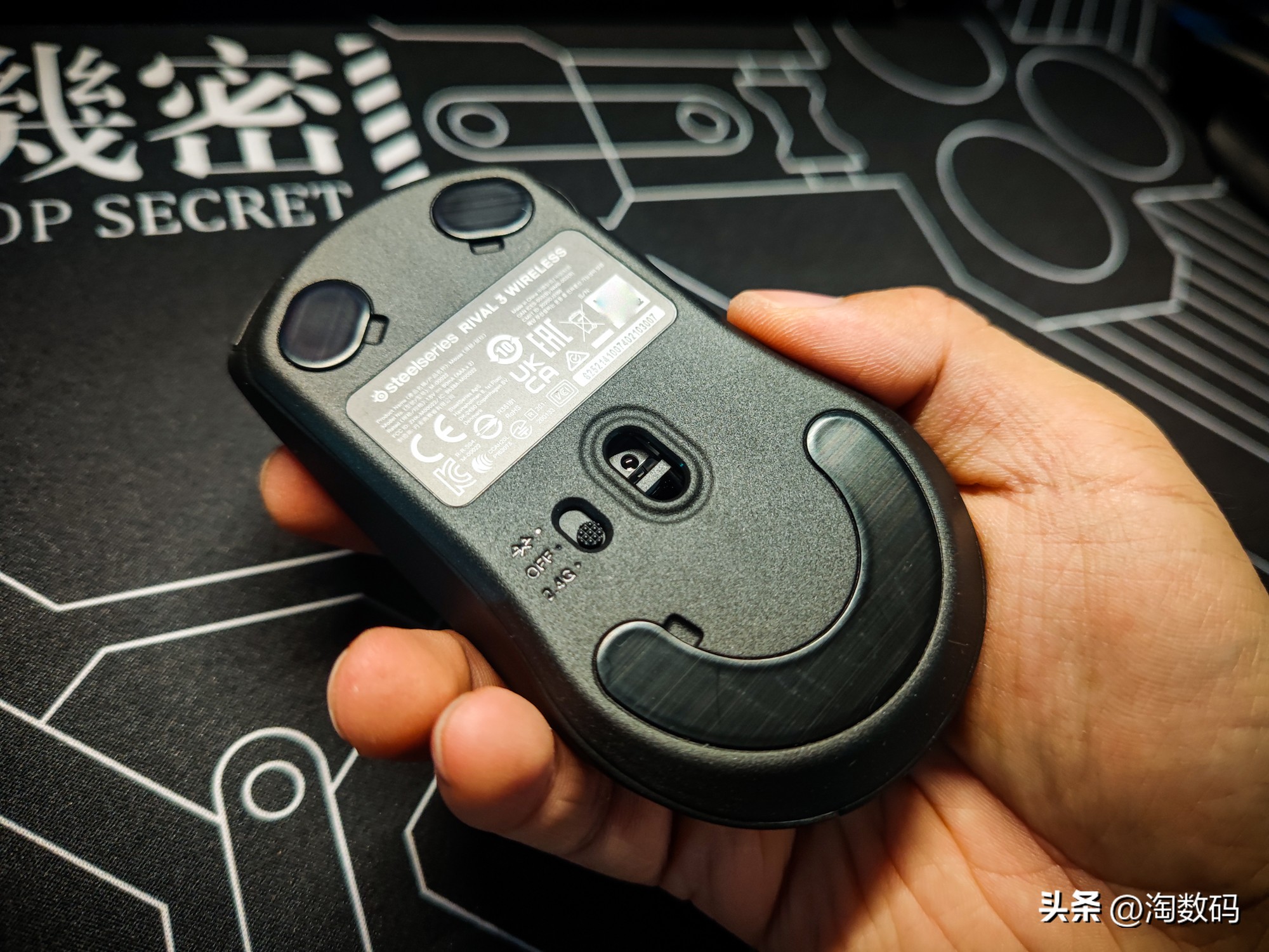 赛睿rival3wireless鼠标二手,赛睿rival390元