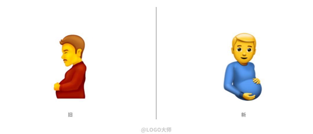 苹果自带大肚子表情包,苹果新emoji曝光