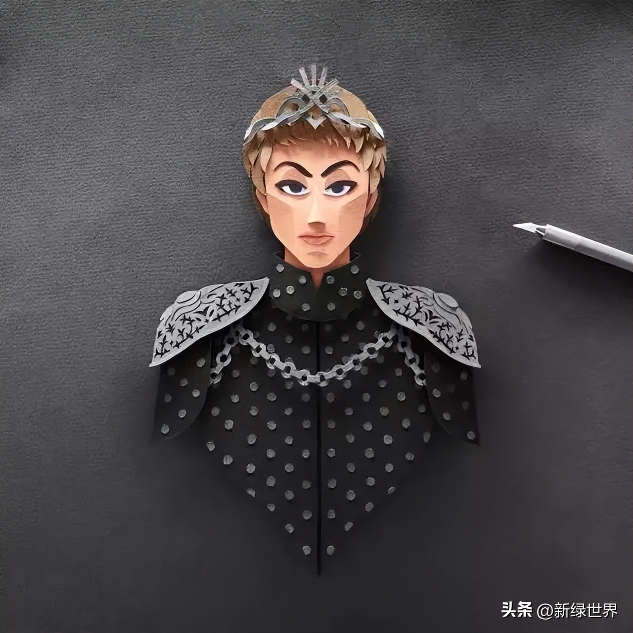 一组纸艺作品,令人惊艳的纸艺作品