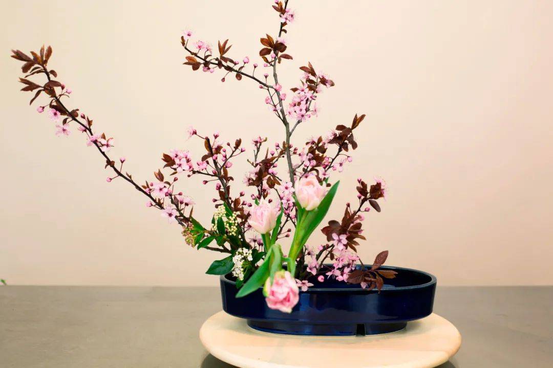 日式插花小原流花道,日式插花的13个基本技巧