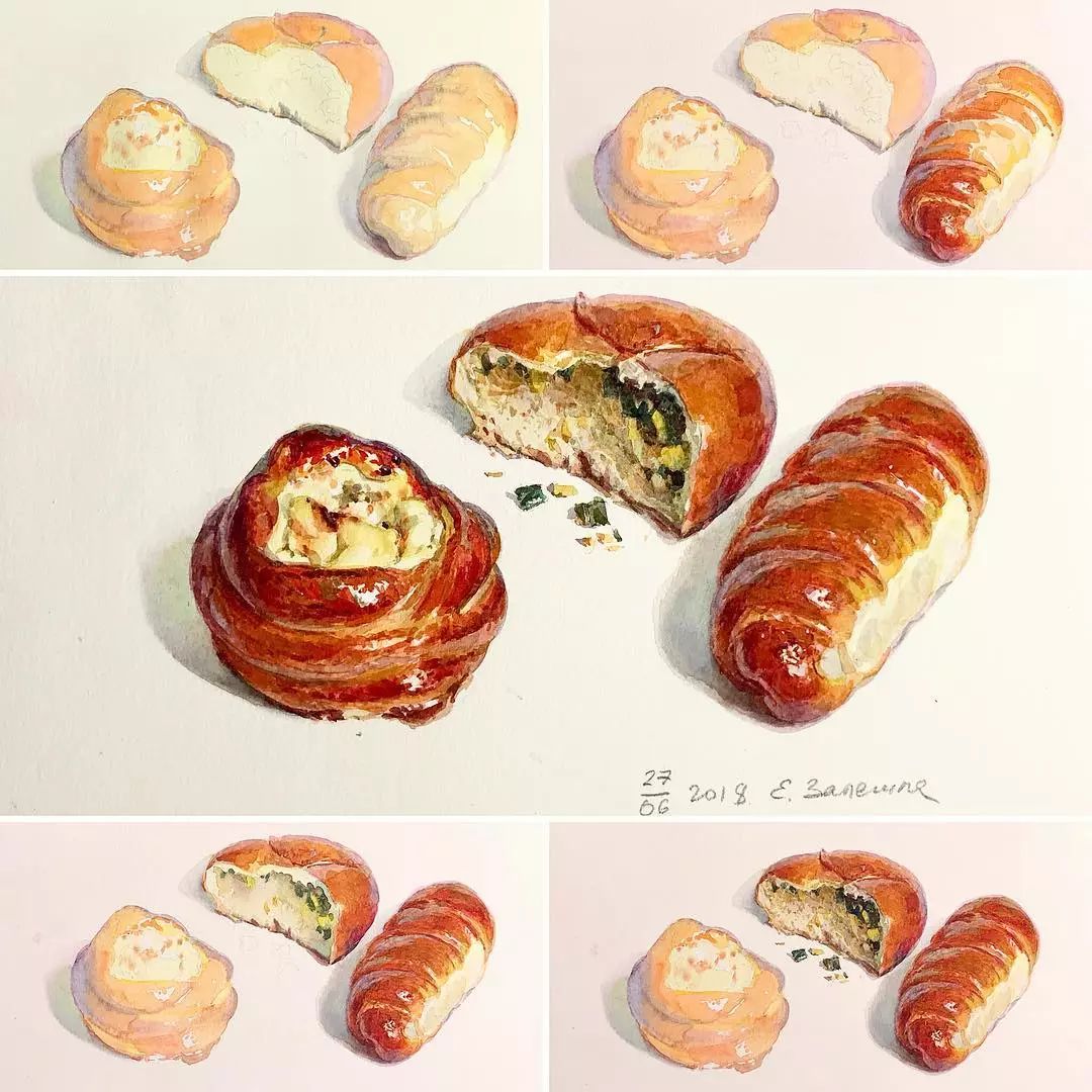 水彩画面脏？颜色单薄？不会调色，简单教程让你从小白变成大神