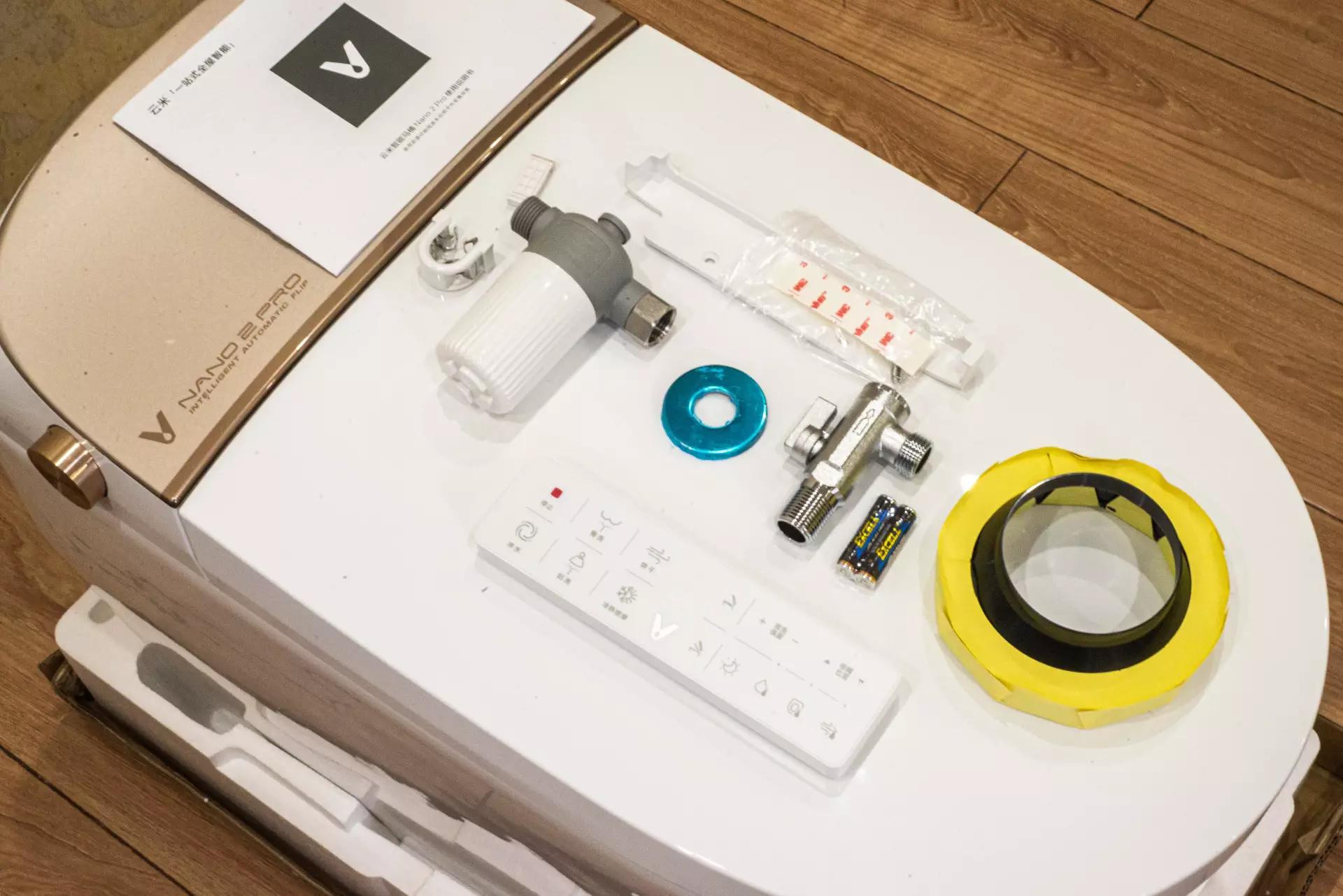 云米智能马桶nano2pro进水口,云米智能马桶nano2可以自动开盖吗