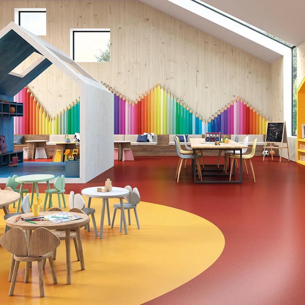 塑胶地板应用场所,塑胶地板的分类有哪些种类