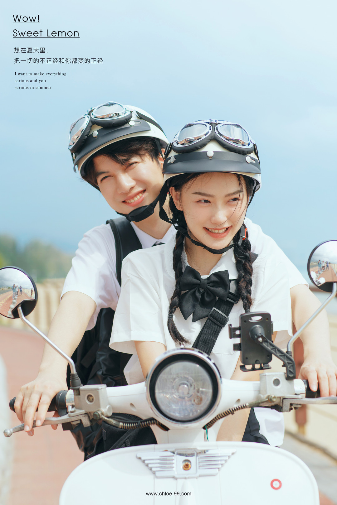 这回拿的是偶像剧男女主剧本，高甜剧情式婚纱照