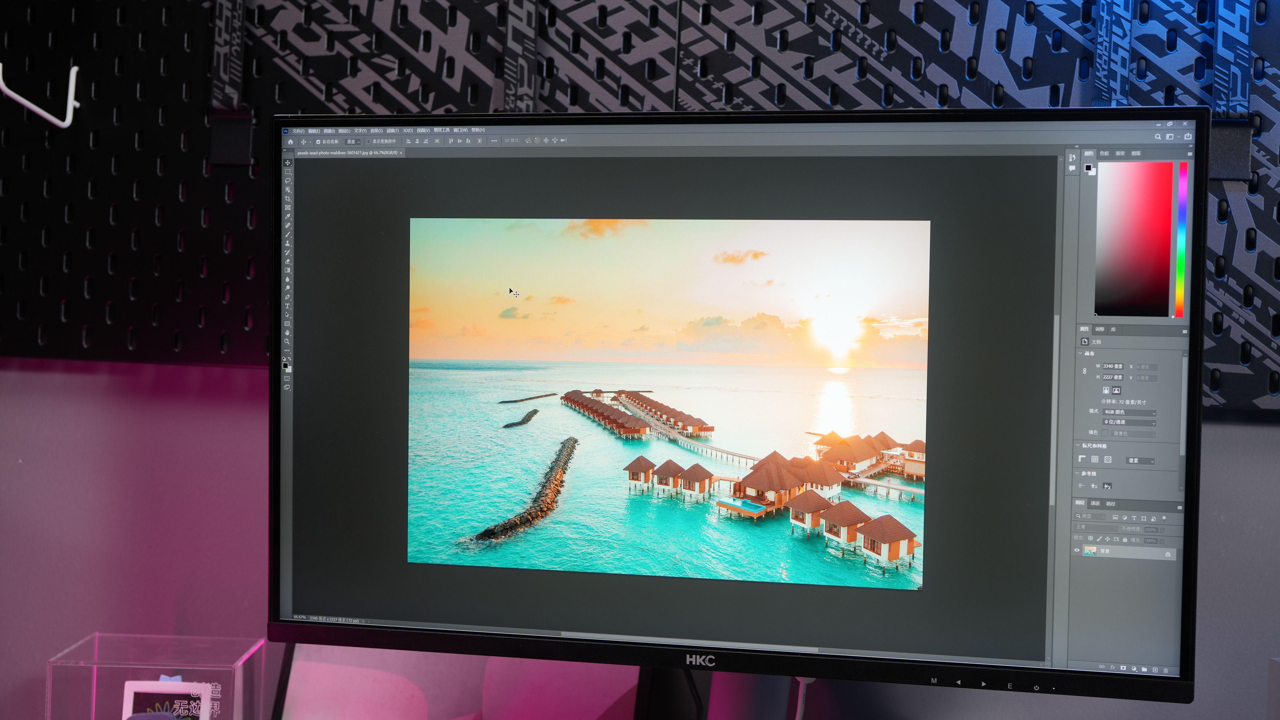 hkcminiled,hkc显示器开箱miniled