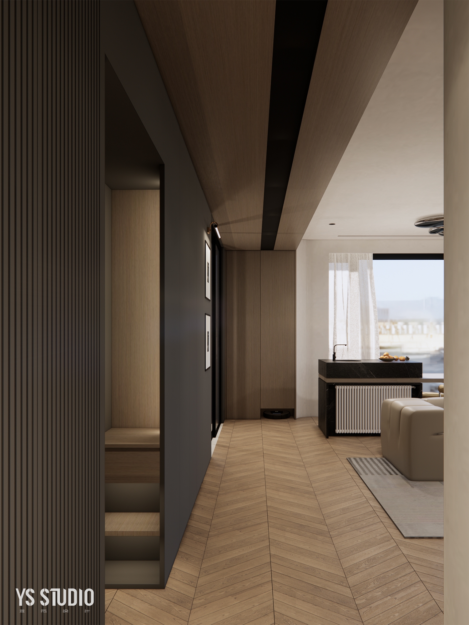 万科御澜道四期三房极简风格,万科御澜道精装房