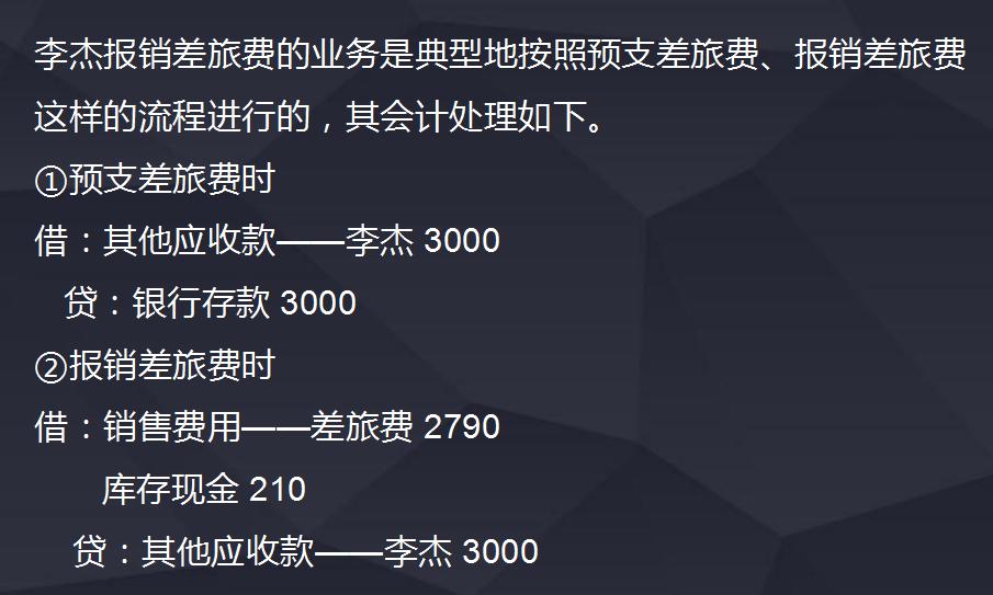 差旅费用报销如何进行入账处理,差旅费报销标准及会计处理一览