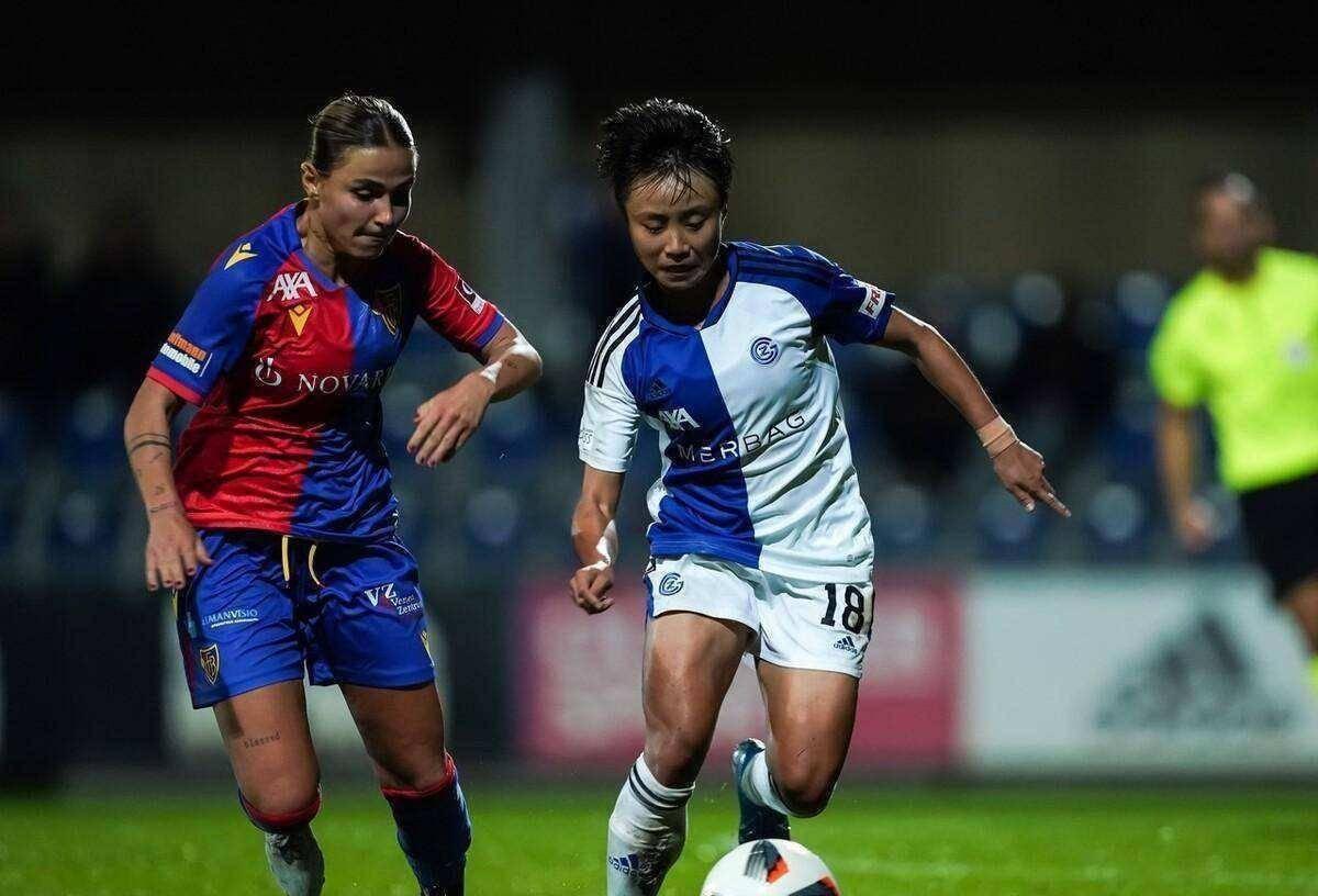 谁助攻张琳艳头球,张琳艳停球过人