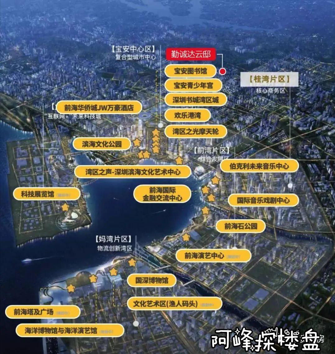 宝安的勤诚达云邸和京地海樾府,宝安新安街道勤诚达云邸