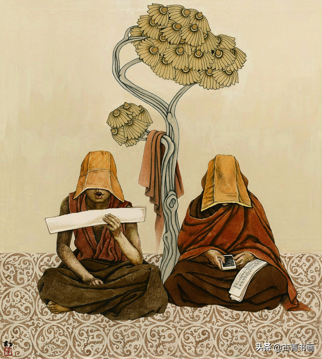 *藏西**当代美术家们的牧美历程：《*藏西**画派探微》出版前言