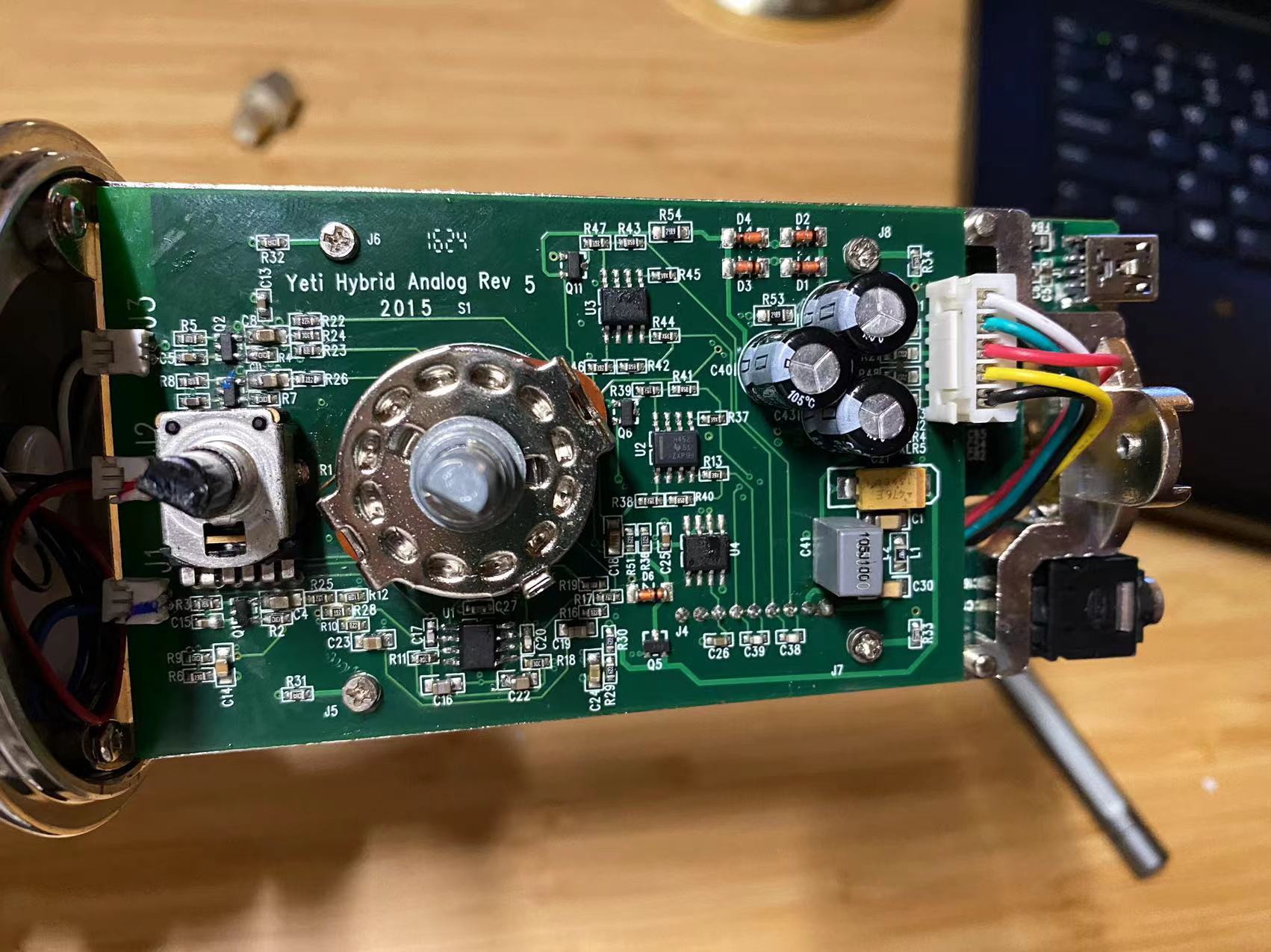 blueyeti麦克风怎么拆开,雪怪麦克风拆机