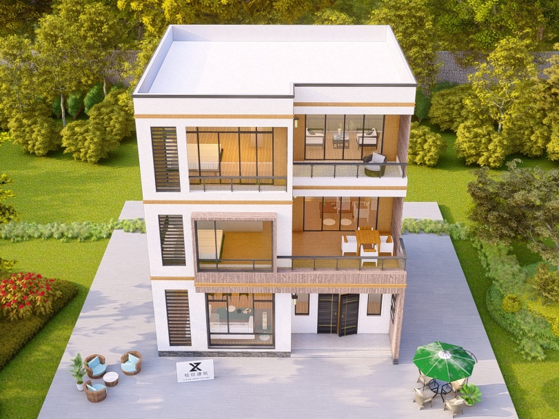 自建3层别墅设计图及效果图,自建大别墅3层怎么样设计