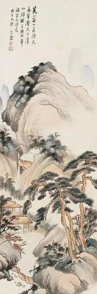 国画山水画中的四季的景色,35幅绝美山水图这才是国画的灵魂