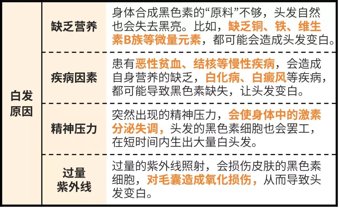 老年白发变黑染发秘方,白发变黑的天然染发