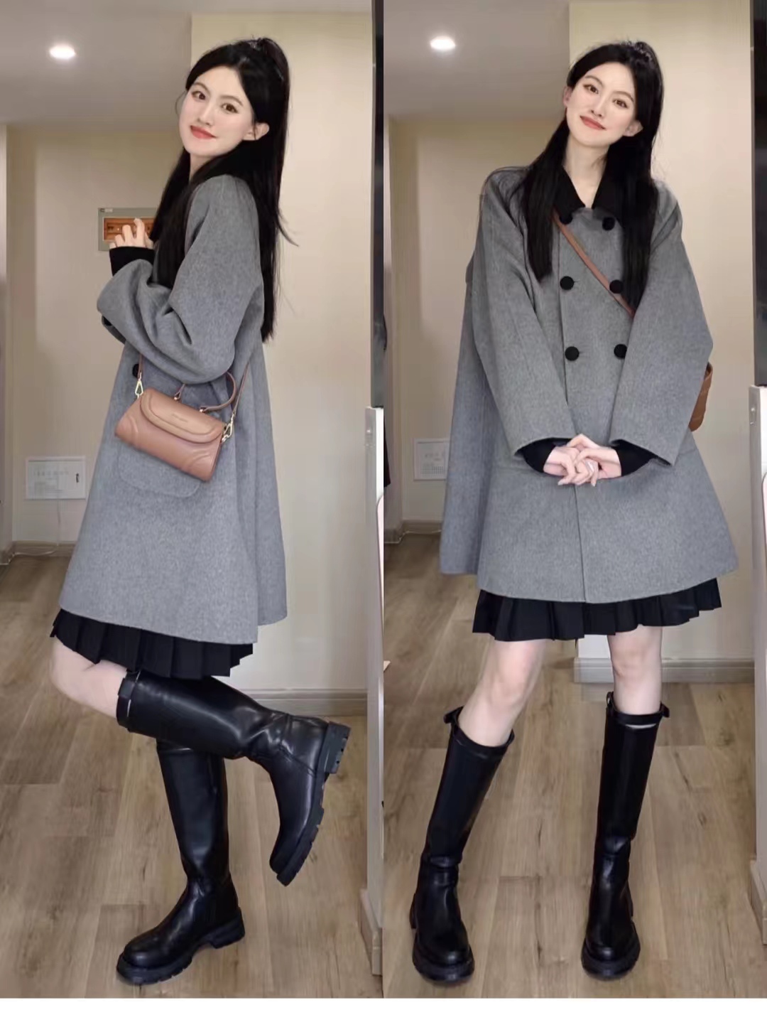 17套非常大气的大衣颜色搭配,穿出大女人高级感