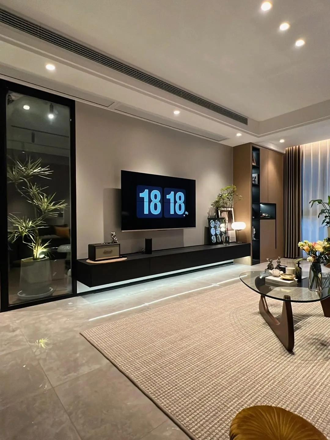 30款电视背景墙现代简约,30款电视背景墙设计又美又实用