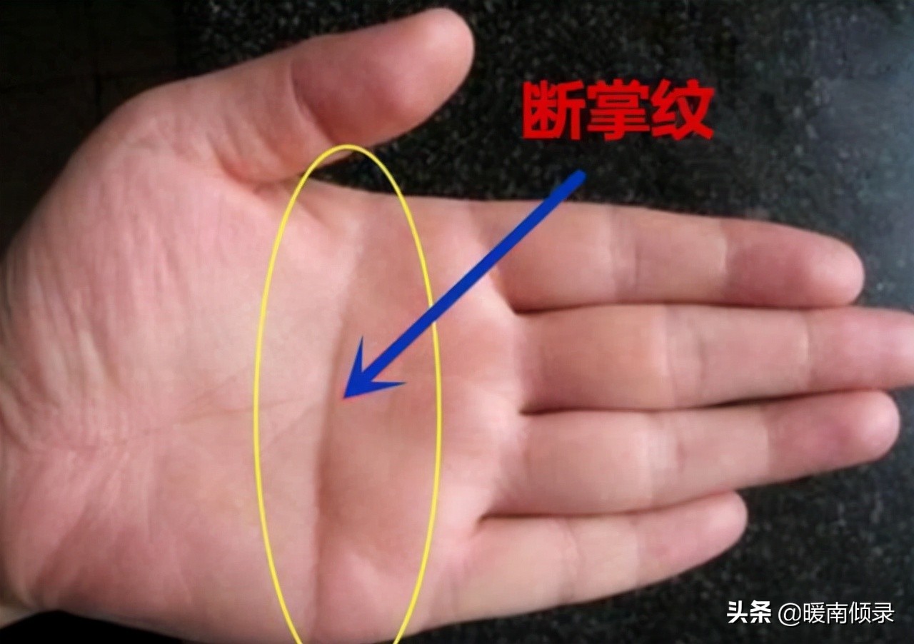 男人双断掌跟单断掌意味什么,手掌看相断掌克夫