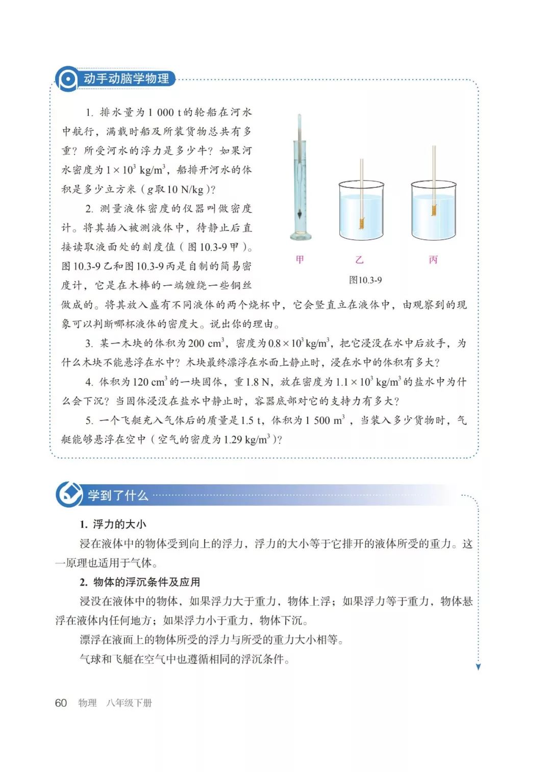 人教版物理八年级下册章节,人教版8年级物理下册电子版