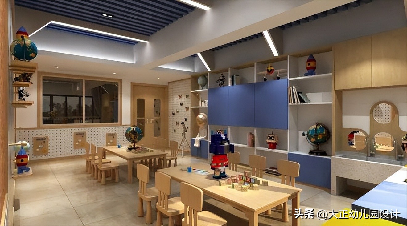 幼儿园大厅设计亮点展示,有意义的幼儿园大厅设计