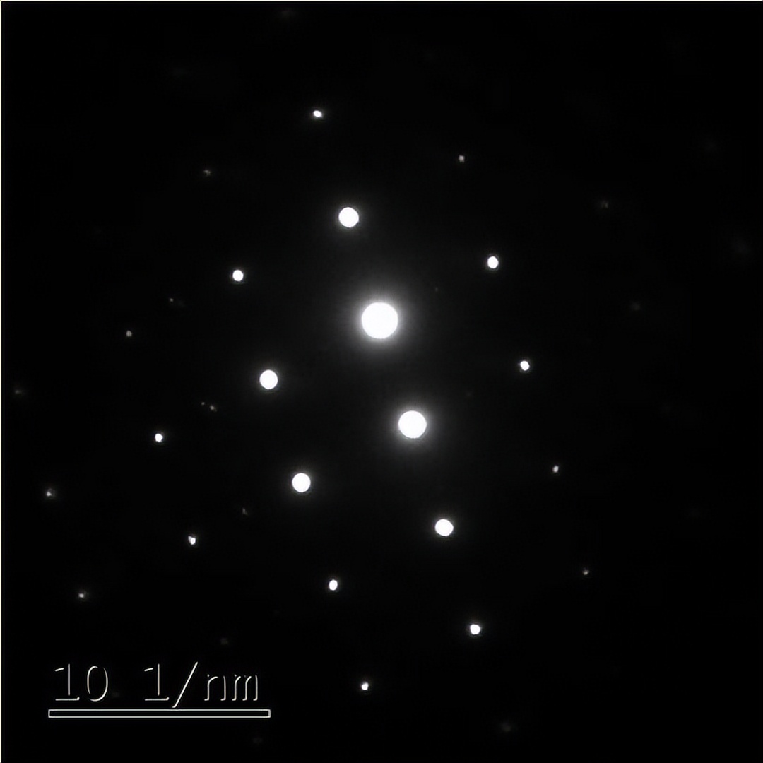 透射电镜衍射斑点坐标怎么确定,透射电镜衍射斑点标定