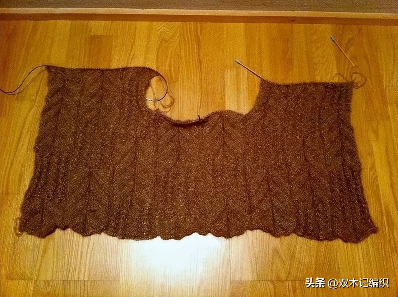 最近很火的镂空毛衣编织花样图解,斜款毛衣编织教程