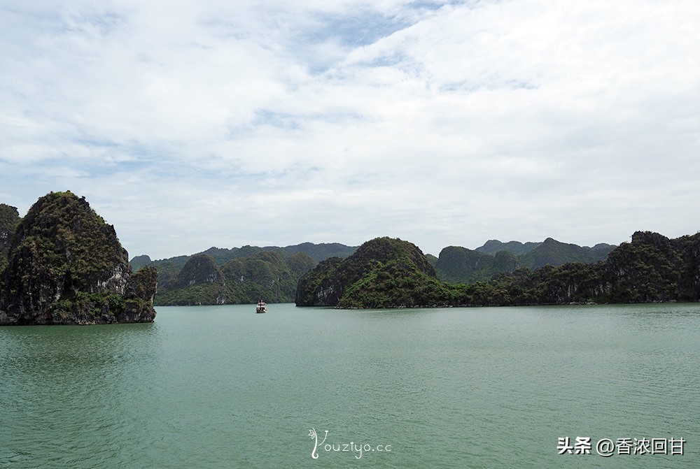 越南下龙湾lacasta游轮,越南下龙湾海滩游玩攻略
