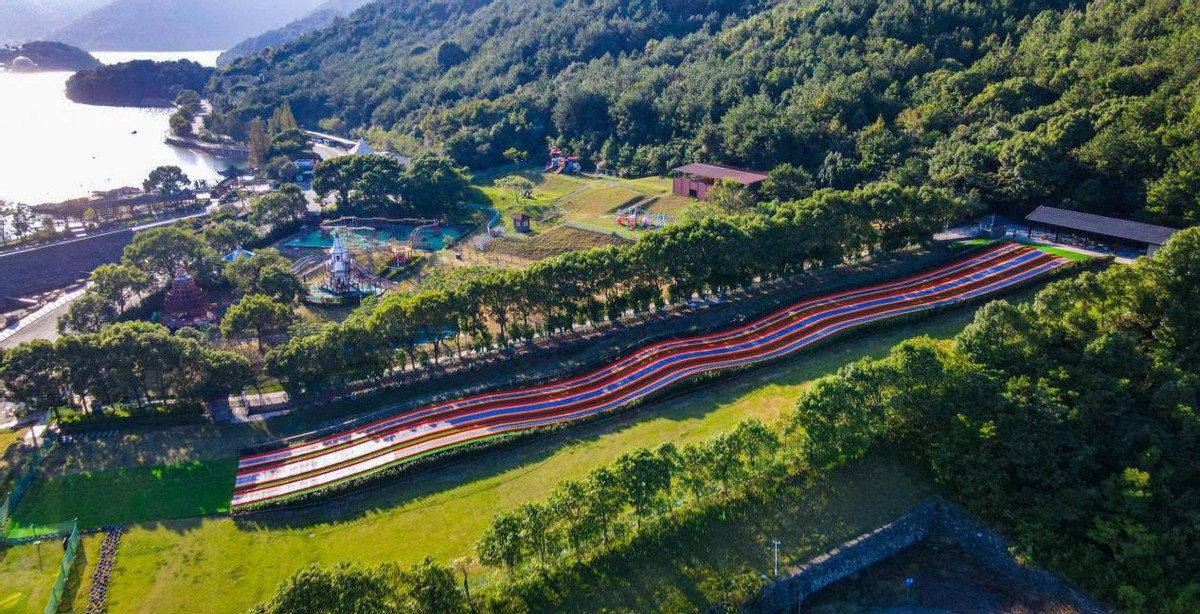 宁波九龙湖景观,宁波九龙湖湖畔