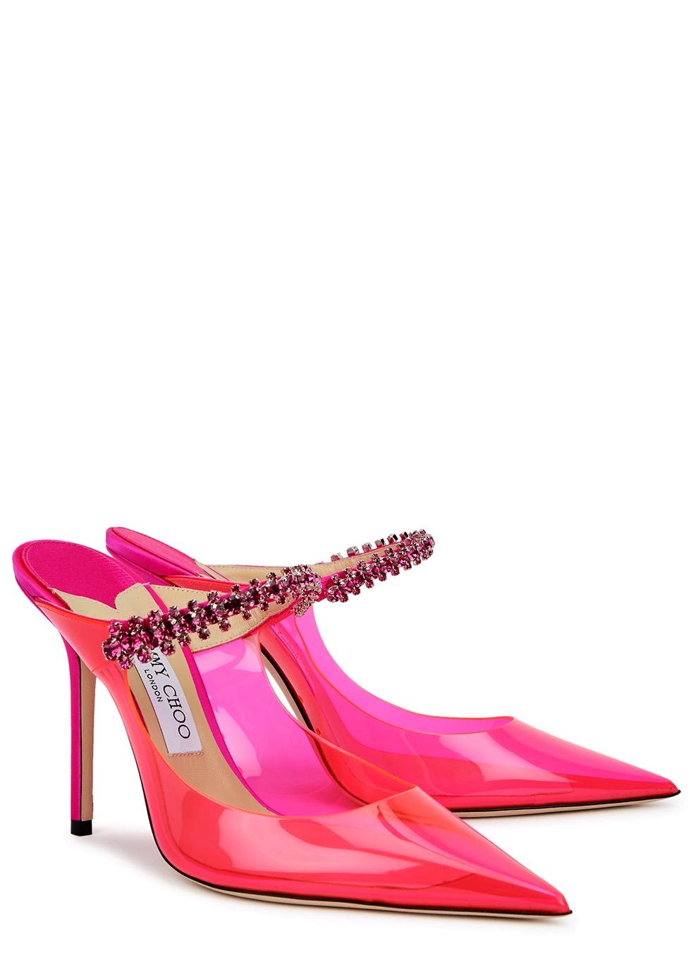 jimmychoo高跟鞋全新水晶鞋,jimmychoo是什么牌子