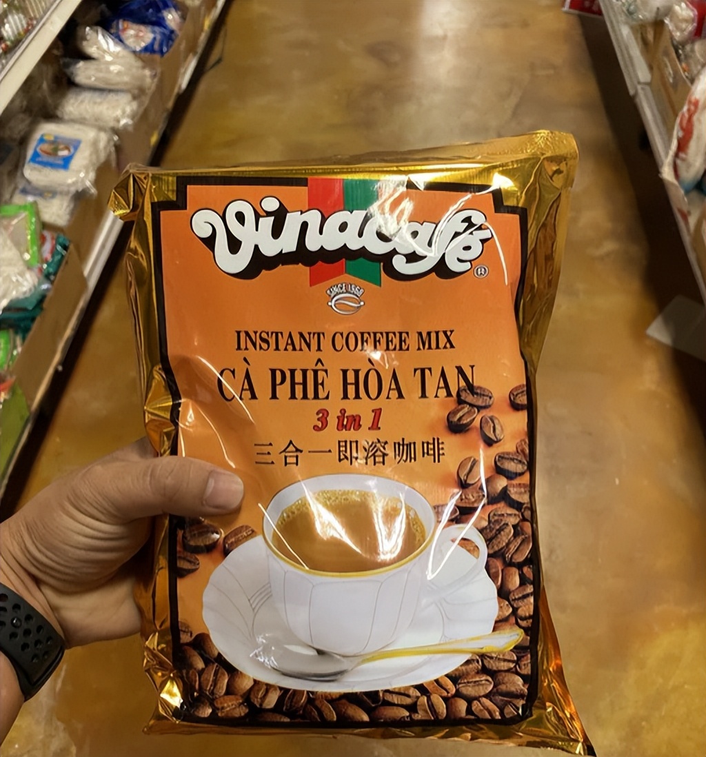 东南亚超市里的速溶咖啡,速溶咖啡东南亚