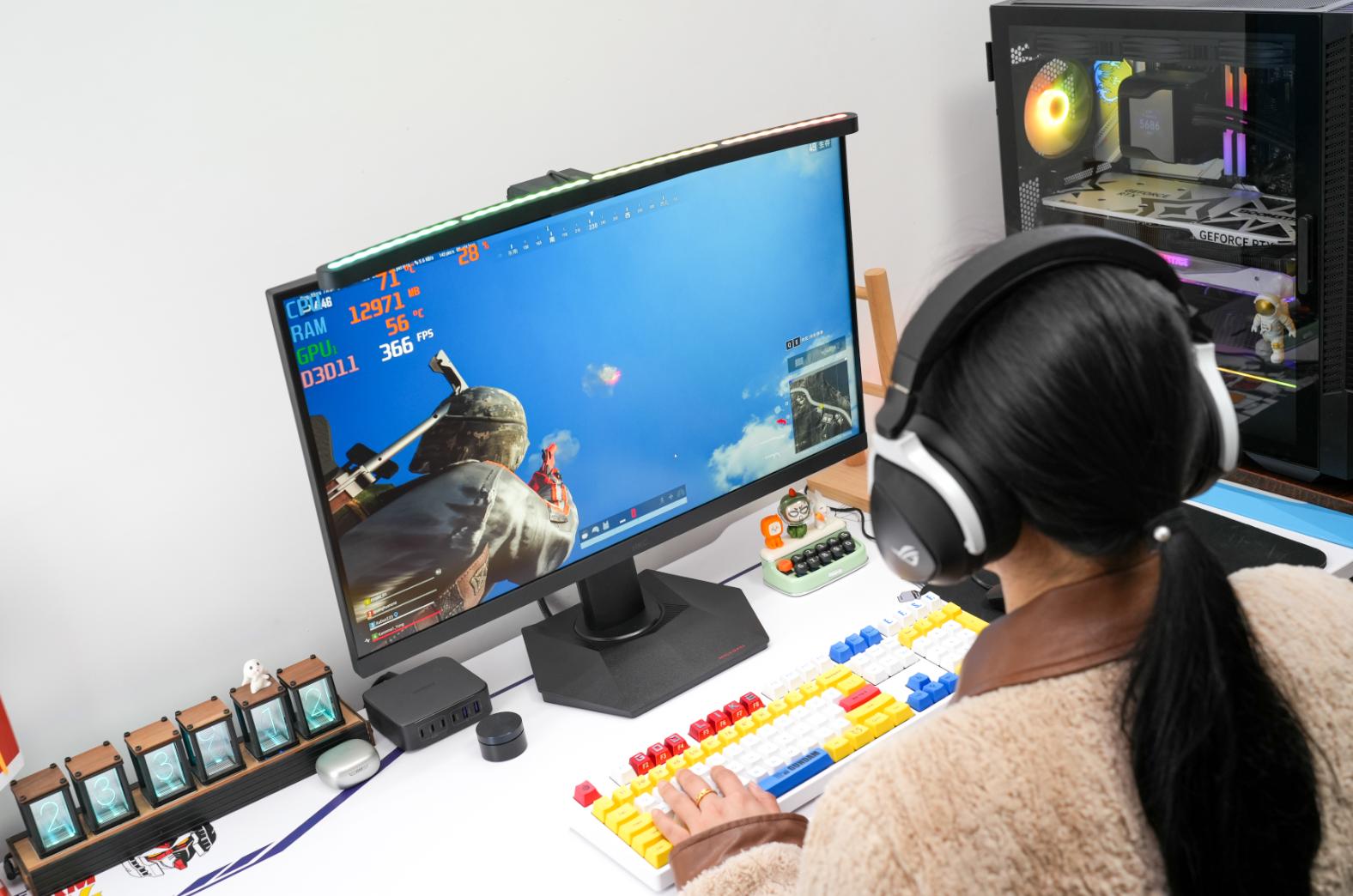 hkc神盾mg27q屏幕特别烫,hkcmg27q神盾开箱