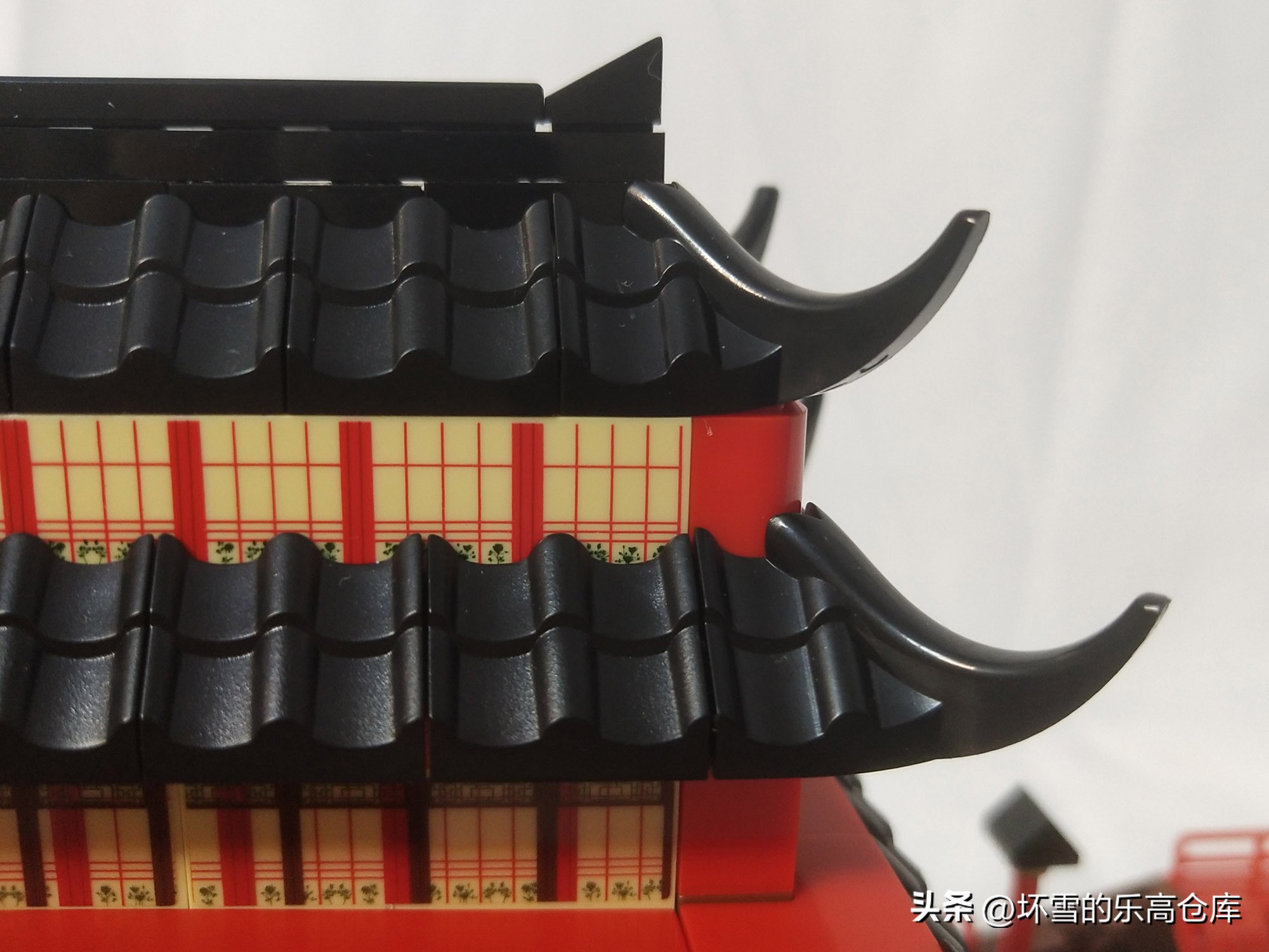 拼搭森宝积木,森宝积木故宫角楼拼搭过程