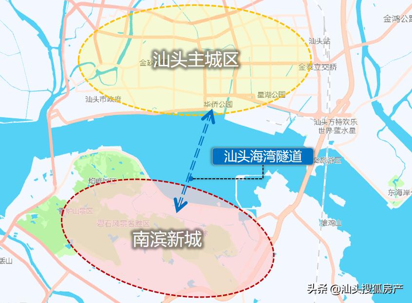 汕头未来地标小蛮腰,汕头南滨新城发展起来要多久