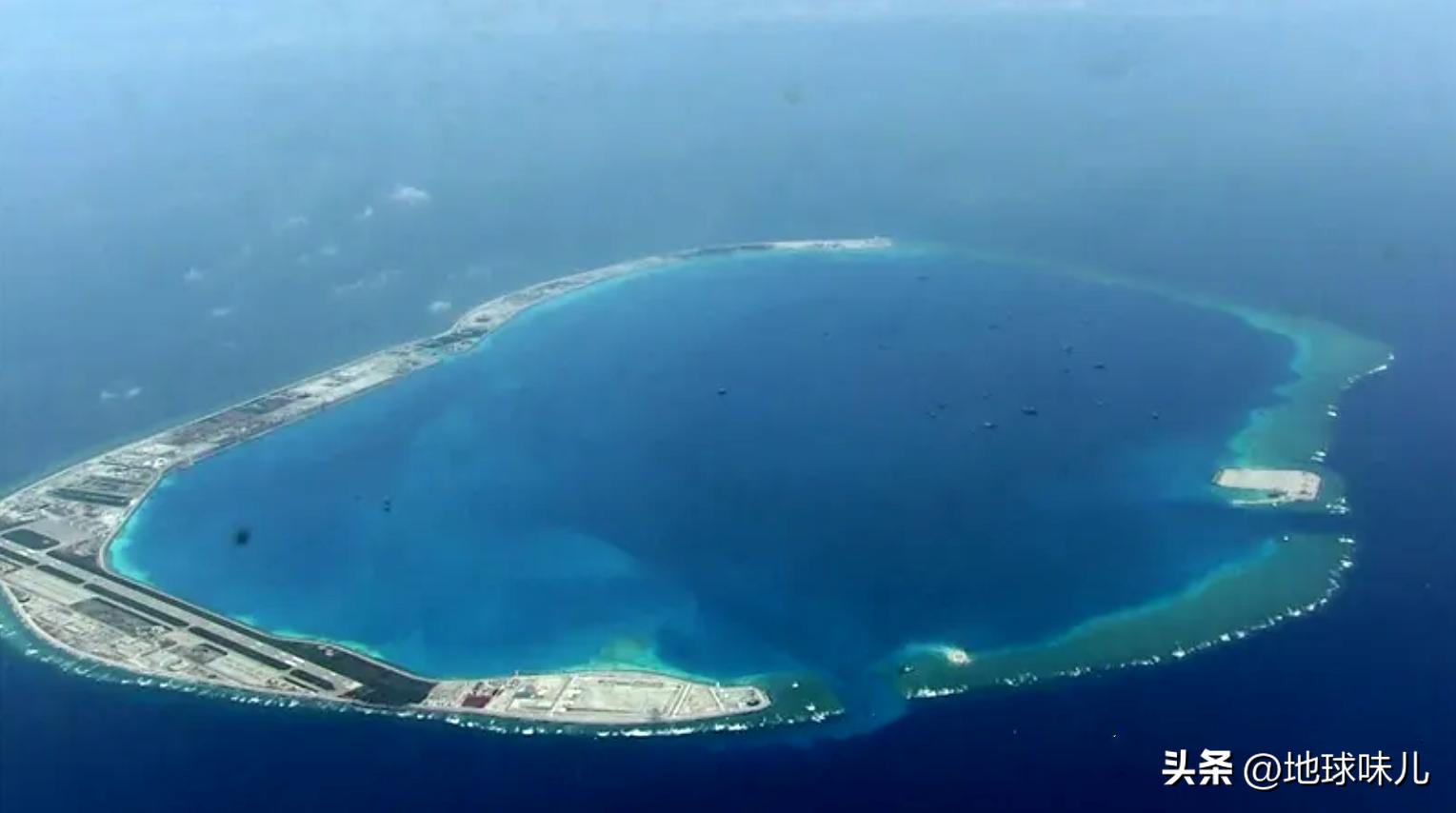 美济岛南海第一大岛发展潜力巨大,南沙群岛美济岛