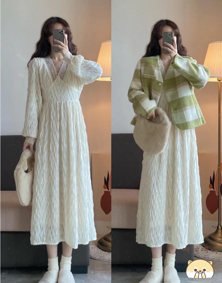 半身裙显瘦遮肚子小个子,冬天毛呢半身裙a字裙显瘦