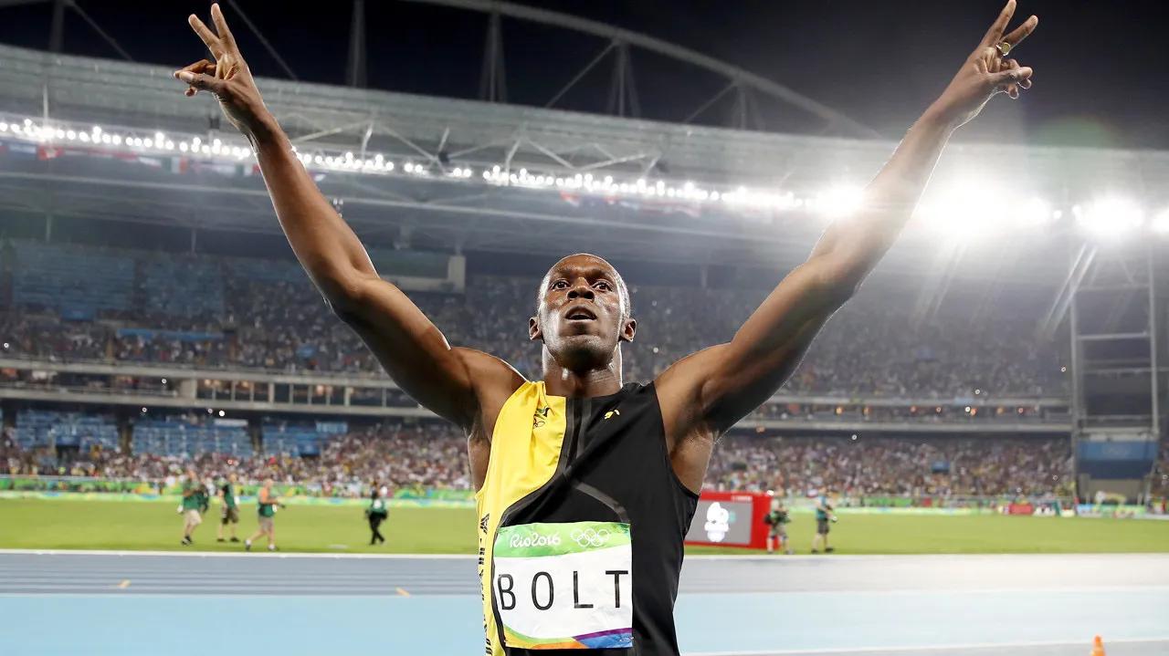 短跑之王博尔特侧面视角,短跑之王博尔特来打篮球