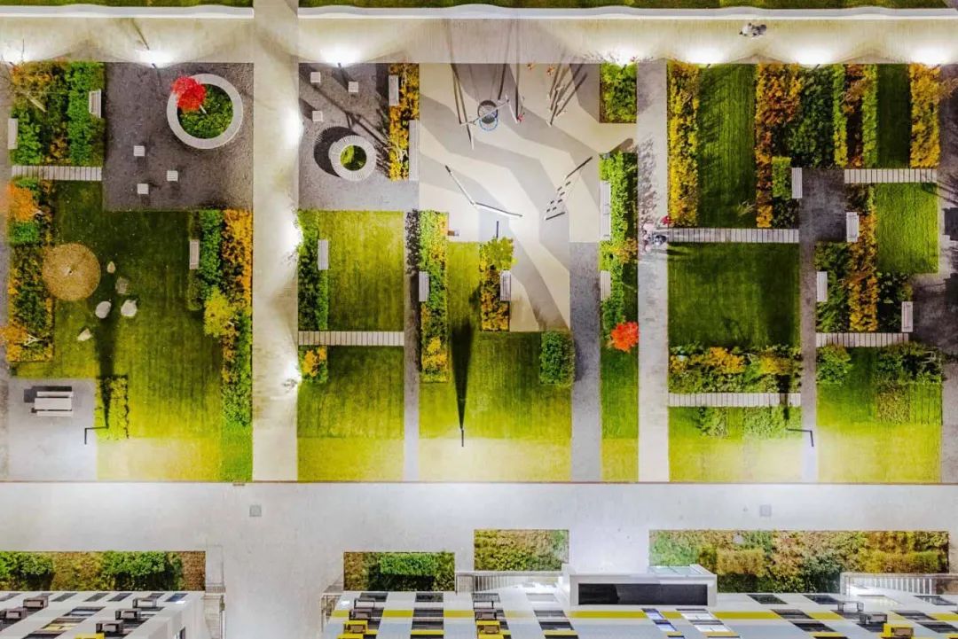 第四代住宅庭院景观,第四代住宅景观细节