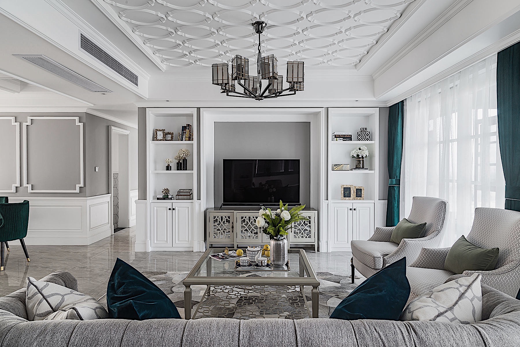 100款卧室背景墙装修效果图,最耐看的轻奢背景墙