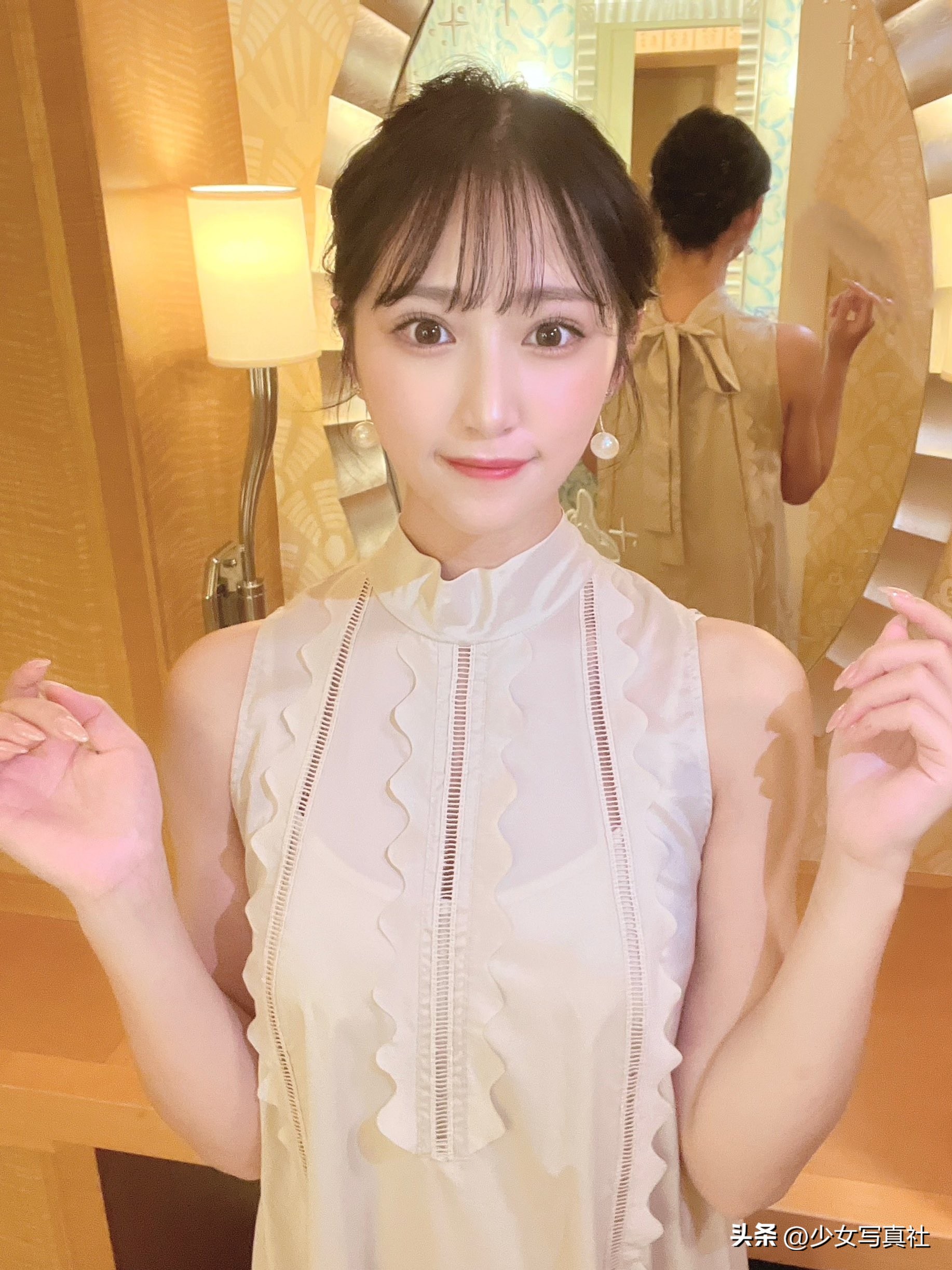 大长腿美女，日本超人气车模川瀬もえ！