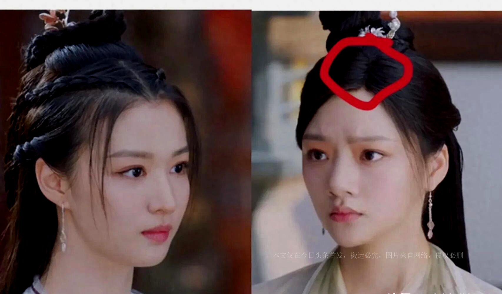 谁的鬓角能扎到后脑勺，古装剧中这种鬓角，到底是哪个老6发明的