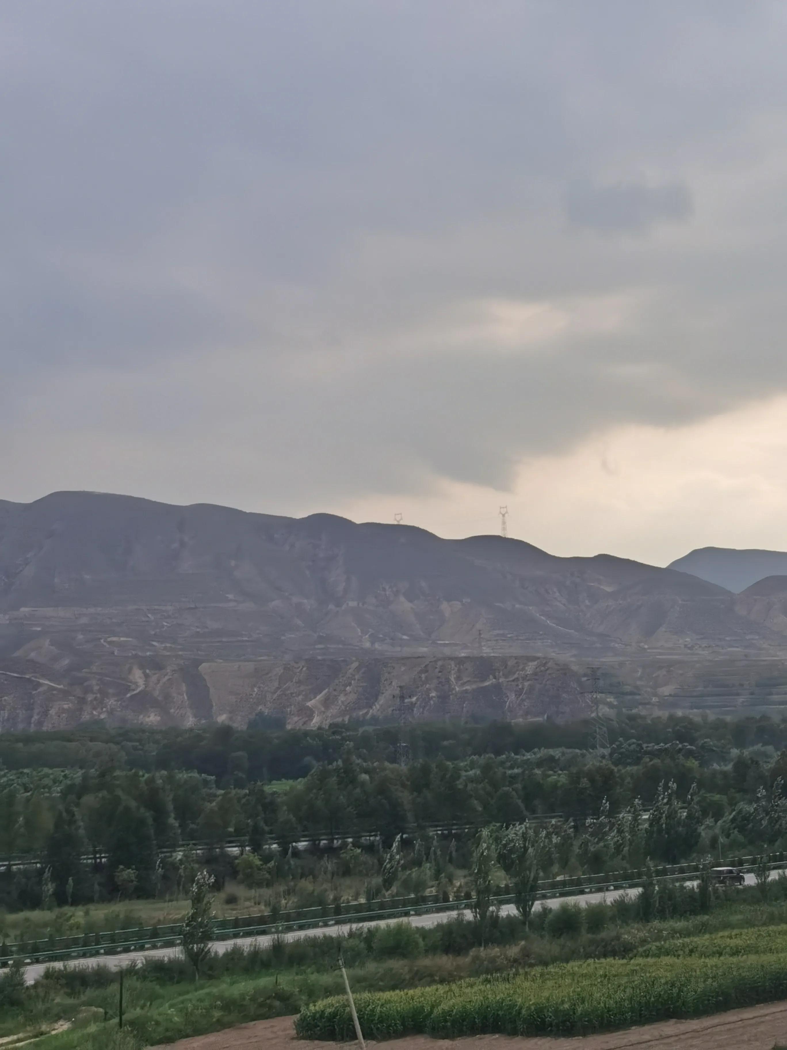 海石湾的天气,海石湾雨景照片