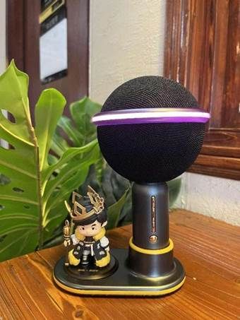 腾讯音乐联合周杰伦IP的音响麦克风来了！可以随身携带的KTV