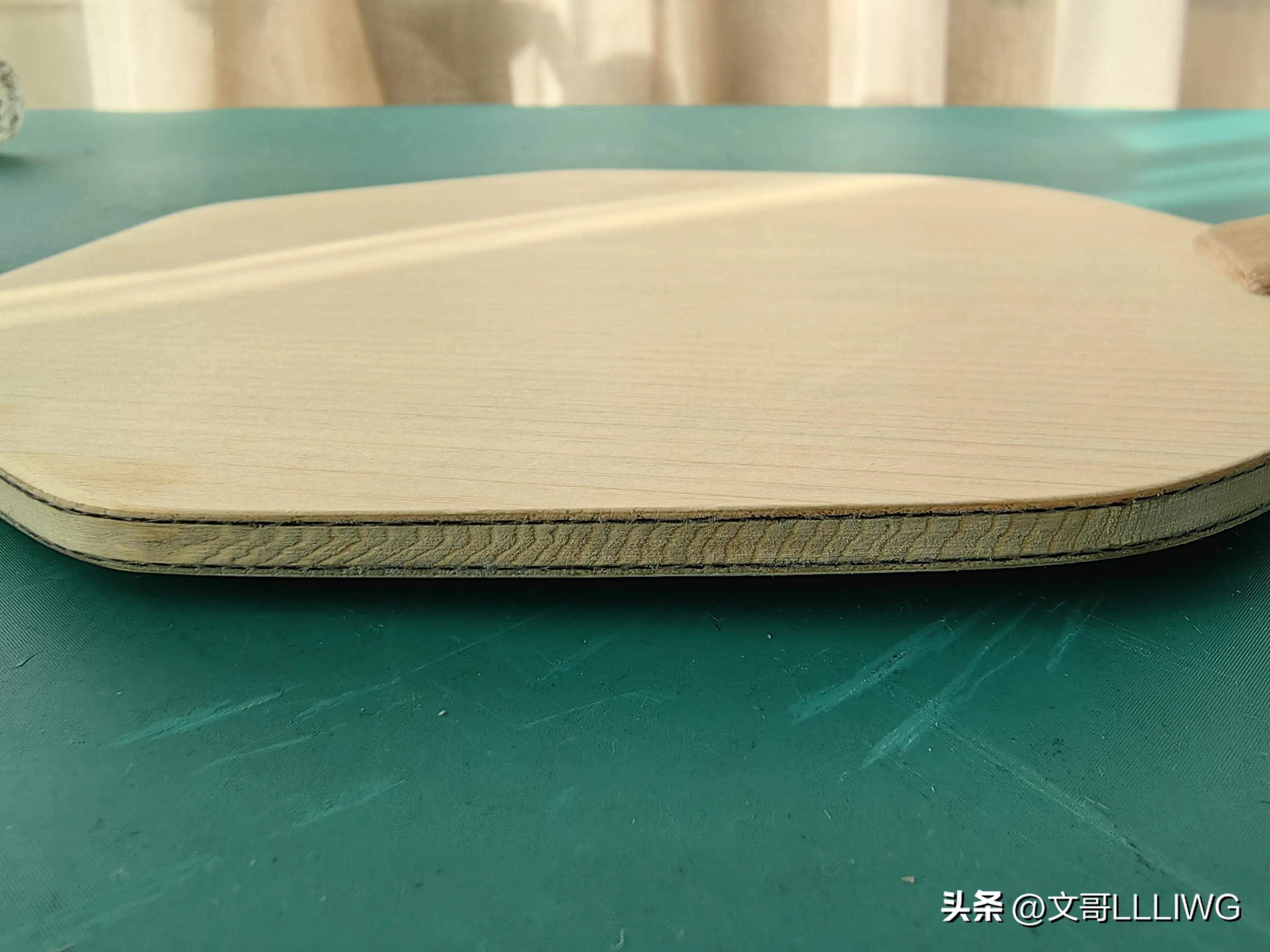 日桧单桧底板经典,文哥定制乒乓球拍