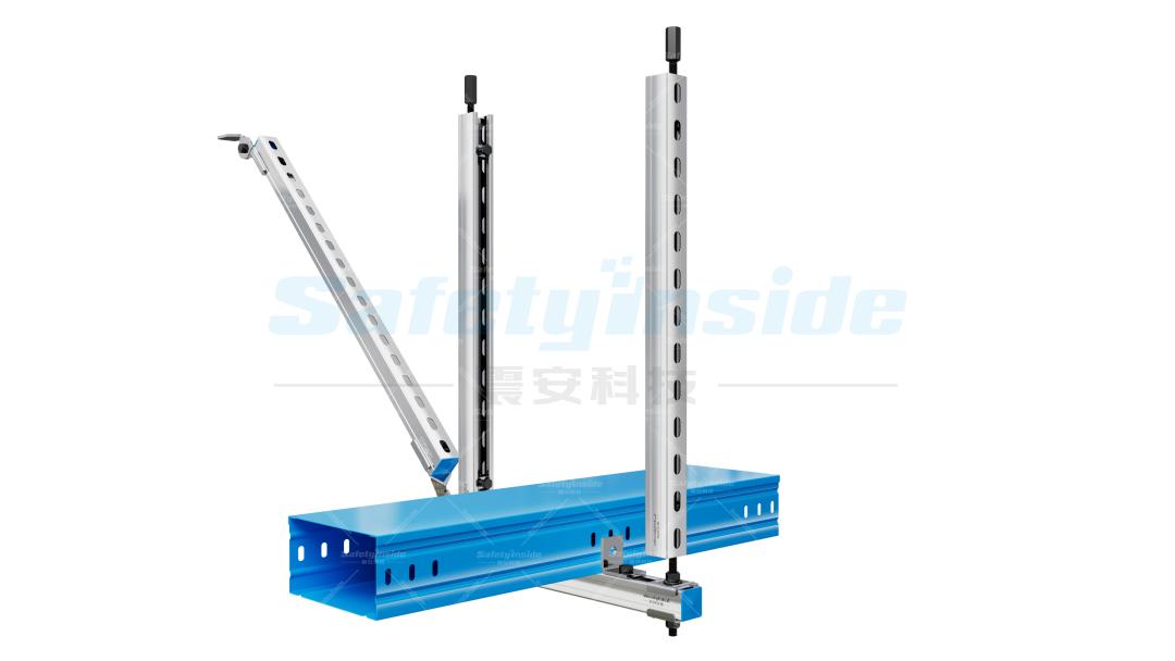 开放式阻尼弹簧隔震吊架,隔震吊架